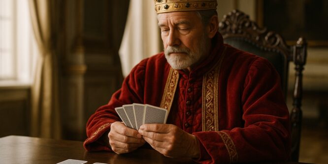 Paciência do rei jogos de cartas brasileiros