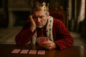 Rei frustrado jogos de cartas brasileiros