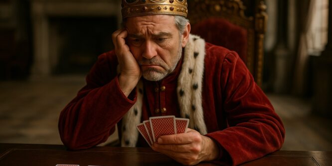 Rei frustrado jogos de cartas brasileiros
