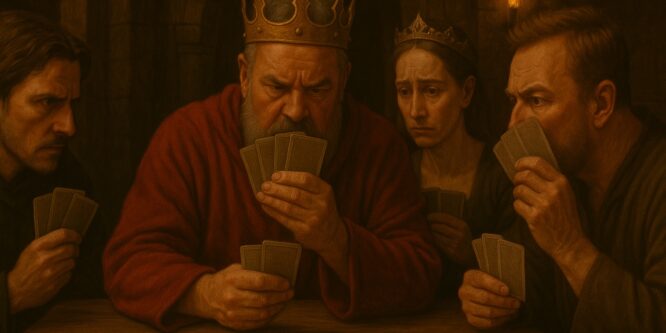 Tranca jogo de cartas brasileiro desastre