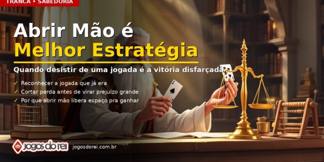 Quando abrir mão é a melhor estratégia na Tranca