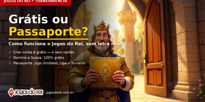 Como funciona o Jogos do Rei: o que é grátis e o que vem com a assinatura
