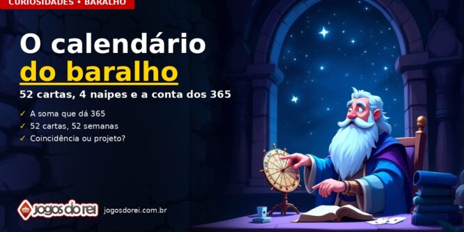 Existe um calendário escondido no baralho? A conta dos 365 dias