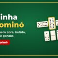 Colinha do Dominó em dupla: pedras de dominó com o 6-6 em destaque, PDF para imprimir